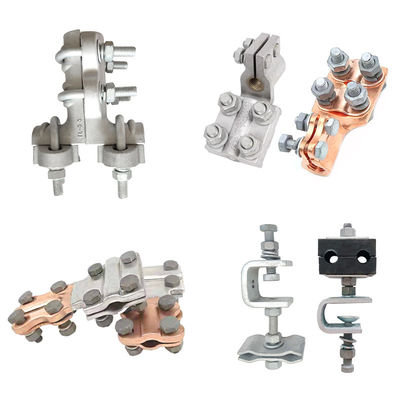 خرید Overhead Bolt Branch Clamp T Connector Bolt Type online manufacture