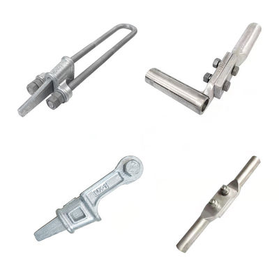 خرید NUT Adjustable Wedge Pulling Line Strain Clamp Compression Cable Conductor online manufacture