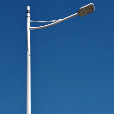 Hot Dip Steel Galvanized Street Light Pole For Customizable Outdoor Lighting Solutions